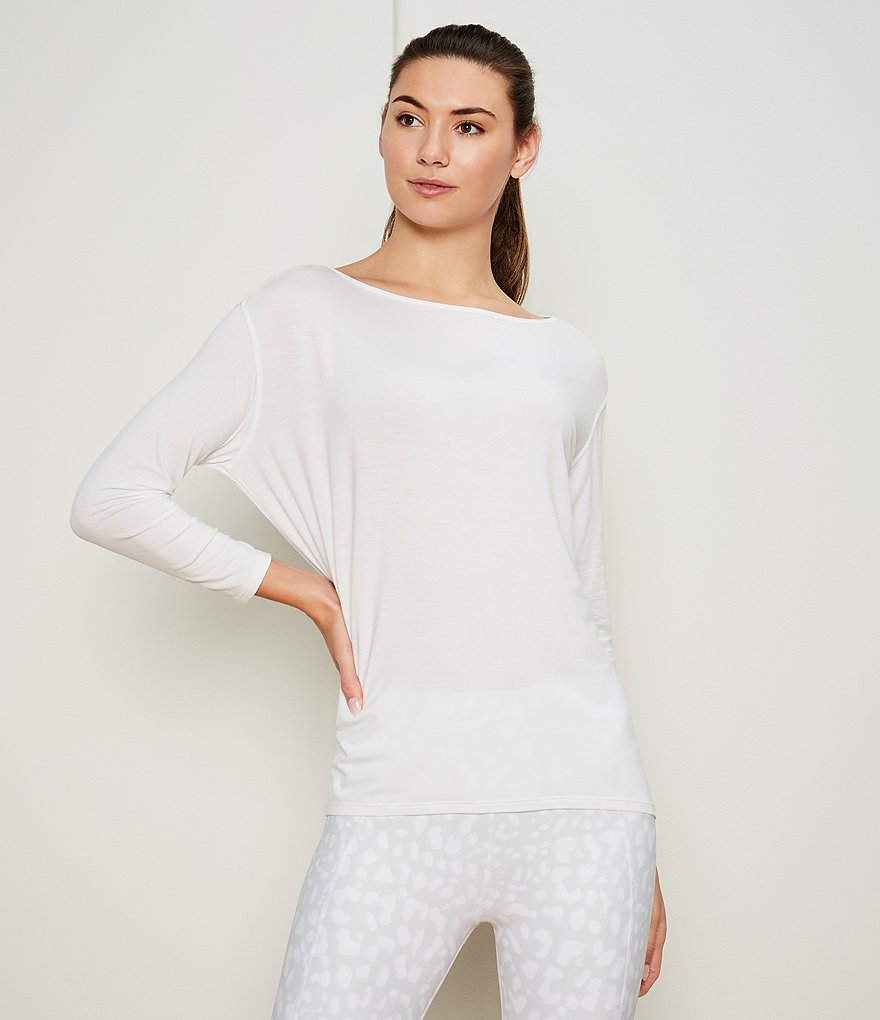 Kinesis 3/4 Sleeve Boat Neck Perfect Moisture Wicking Tee