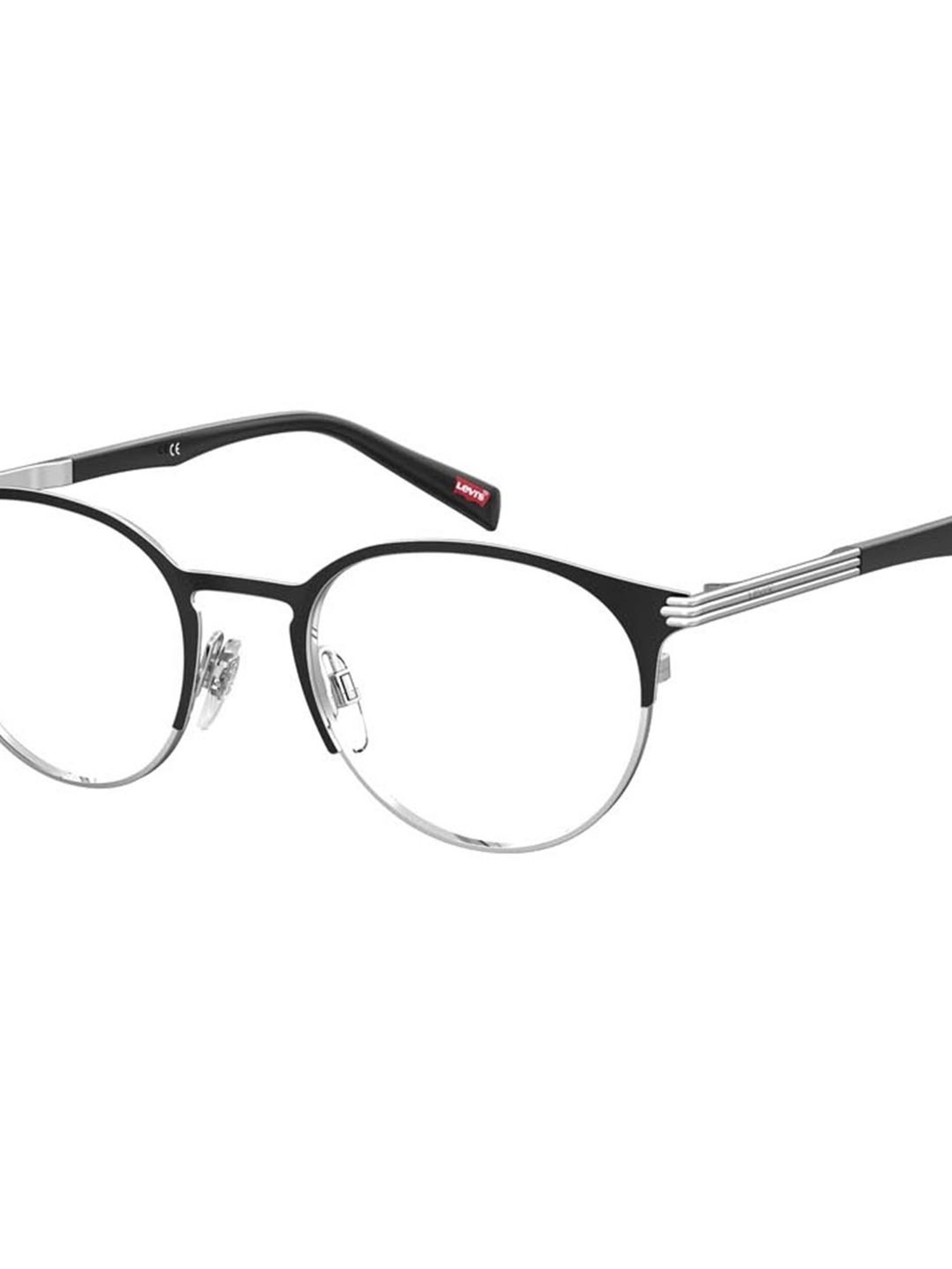Levi's Black Oval Unisex Eye Frames