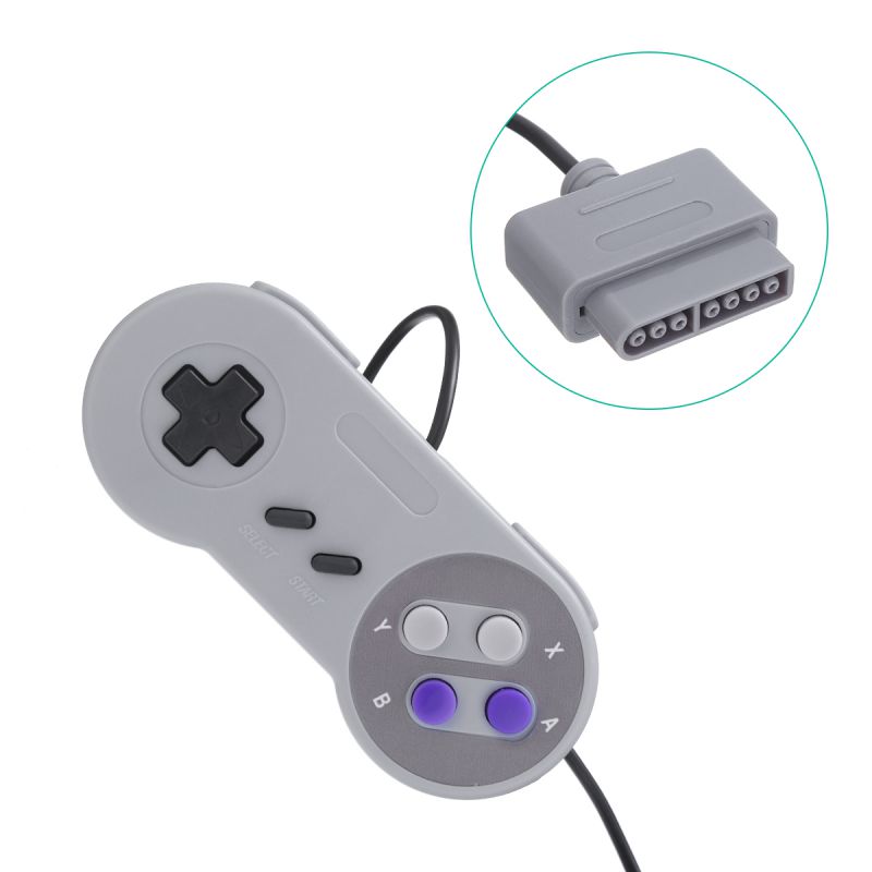 Replacement Controller for Nintendo SNES Controller Gamepad Joypad USB Windows Mac system