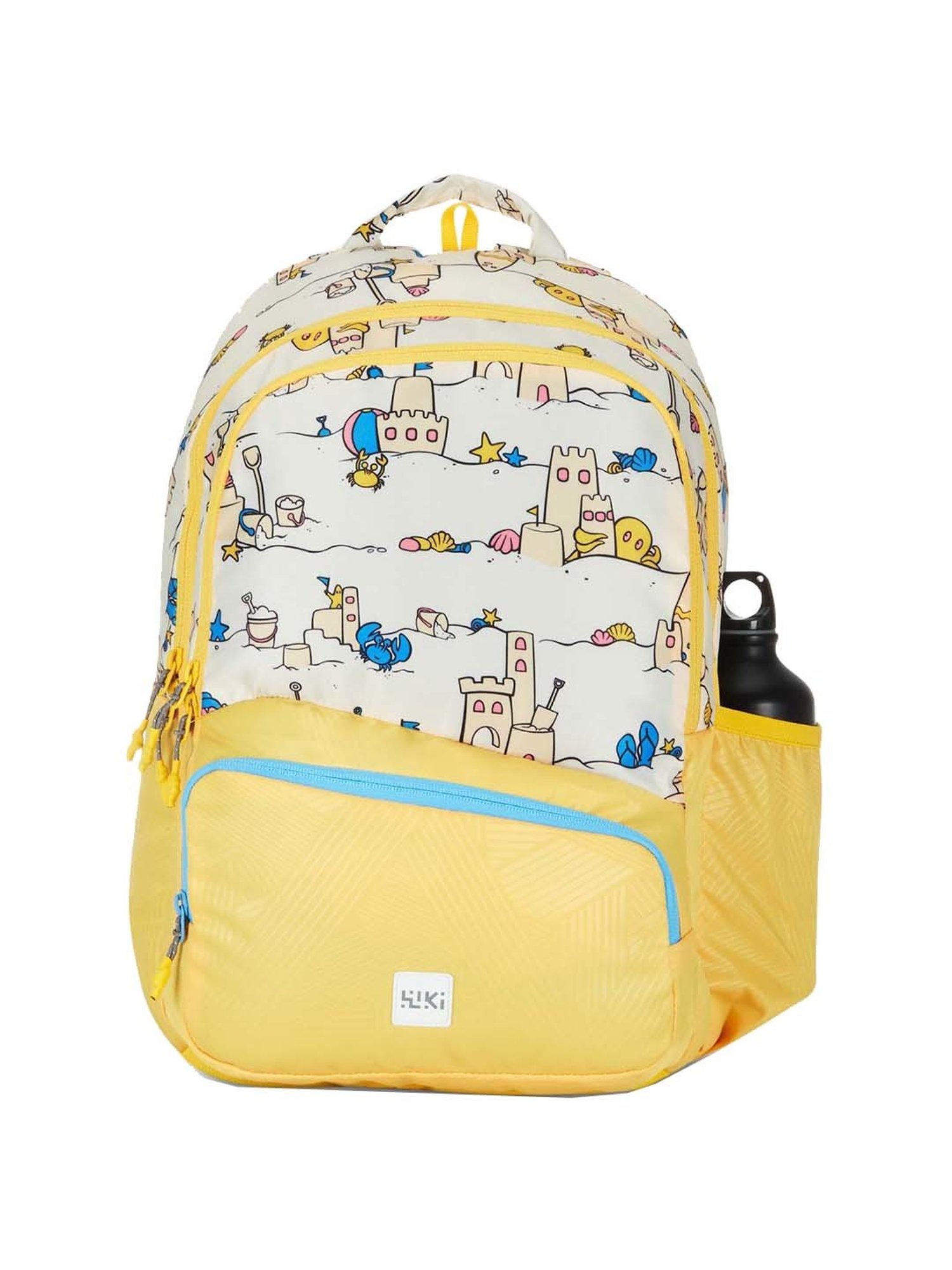 Wiki 24 Ltrs Yellow Medium Backpack