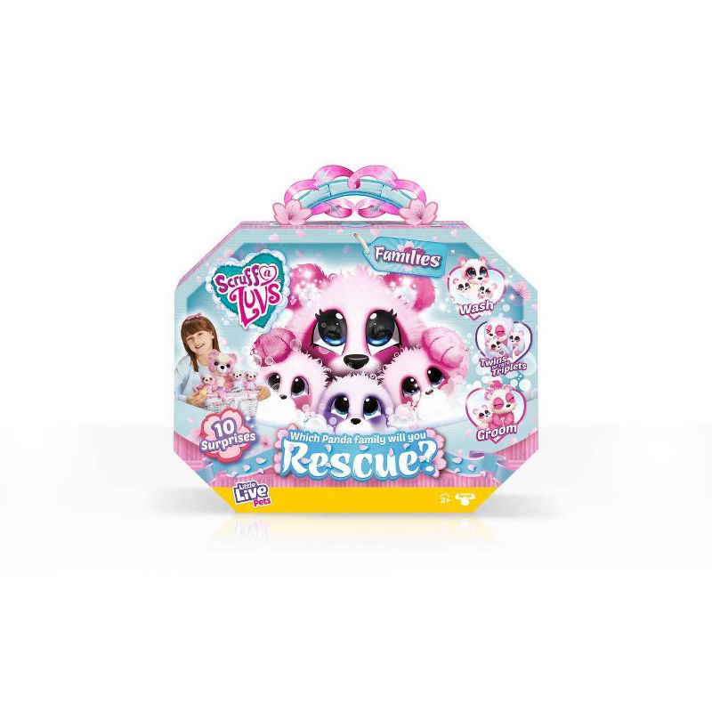Little Live Pets Scruff-A-Luvs Families - Panda Rescue