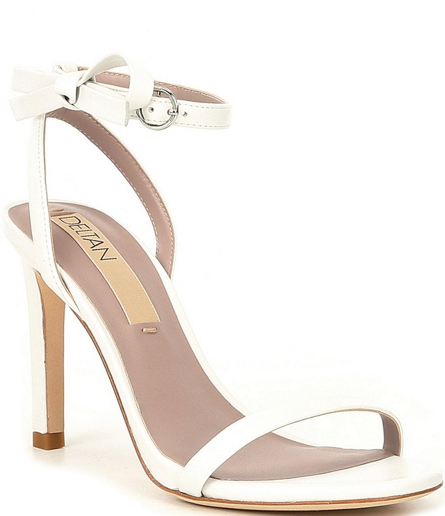 Deltan Miranda Ankle Bow Detail Dress Sandals