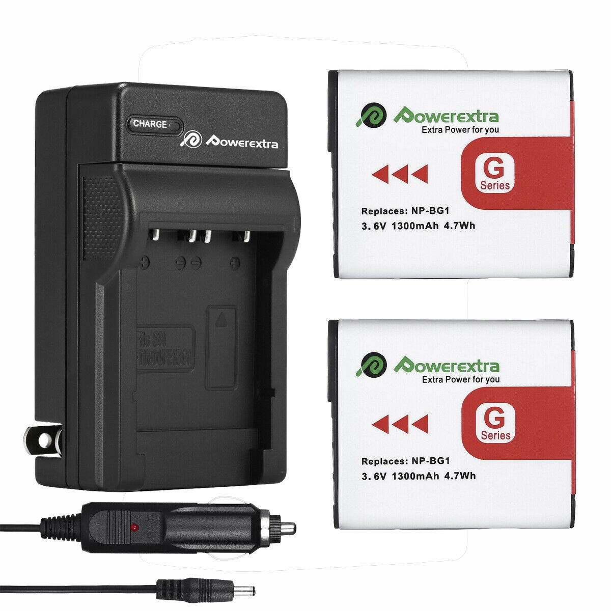NP-BG1 Battery / Charger for  Cybershot DSC-H10 DSC-H20 DSC-T100 DSC-W100