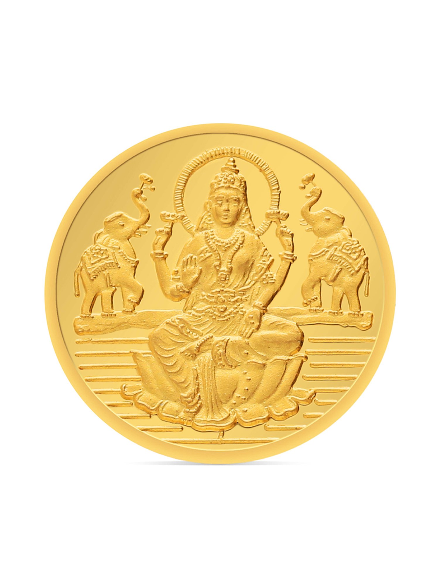 P.N.Gadgil Jewellers Laxmi Shree 24k (995) 10gm Yellow Gold Coin