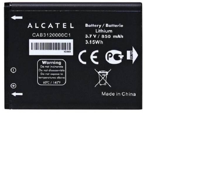 Genuine Alcatel CAB3120000C1 510A OT-800 OT-880a OT-710D 768T Battery