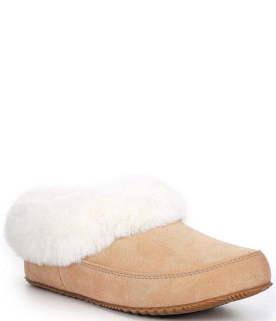 Sorel Go Coffee Run Suede Slippers
