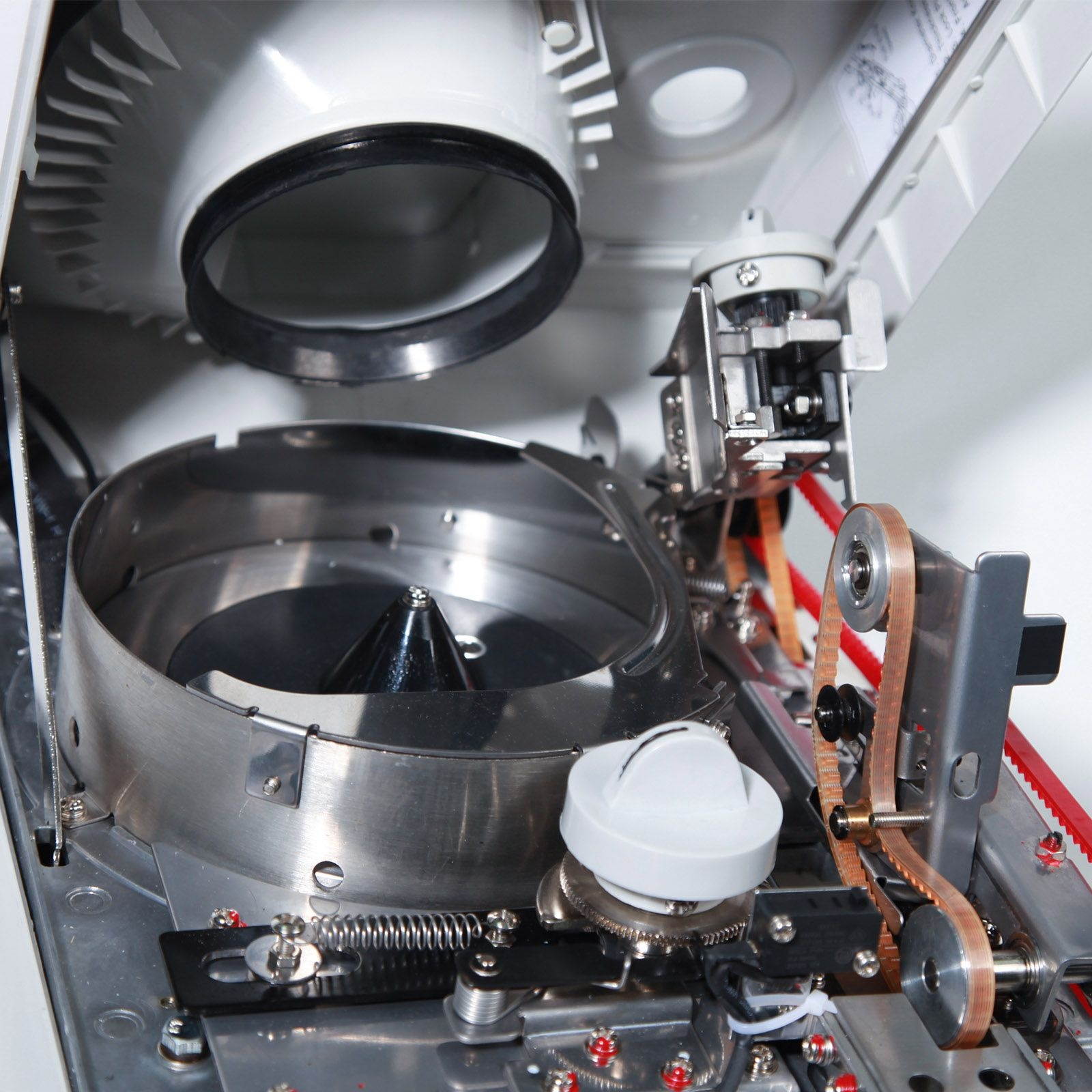 Ribao HCS-3500AH Coin Counter, Heavy Duty Bank Grade Anti-Jam Coin Sorter with Motorized Hopper, Two-Year