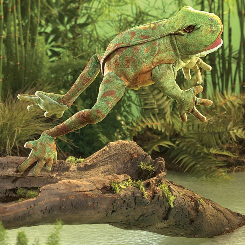 Folkmanis Jumping Frog Hand Puppet