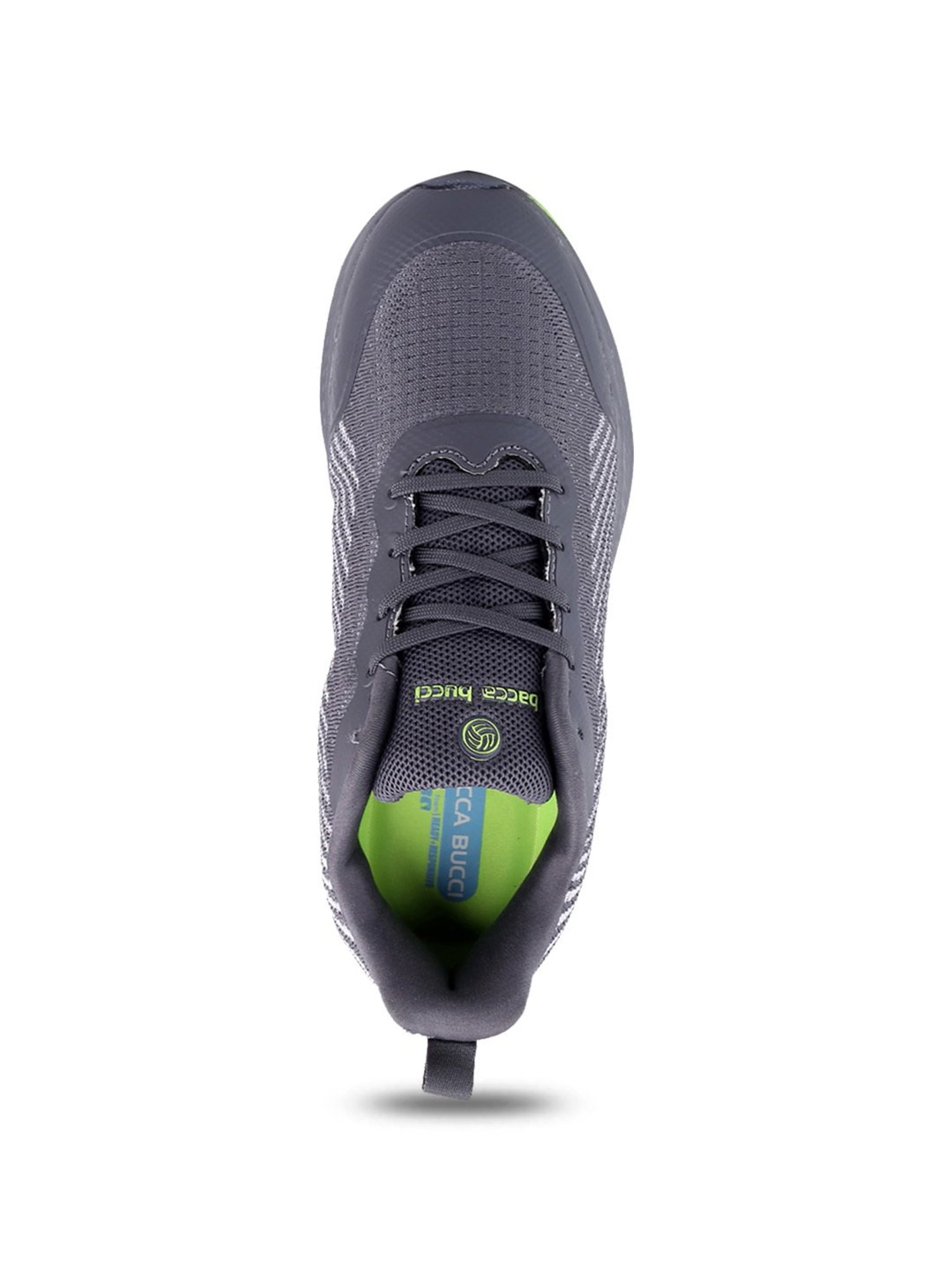 Bacca Bucci Men's ESSENTIAL Grey Running Shoes