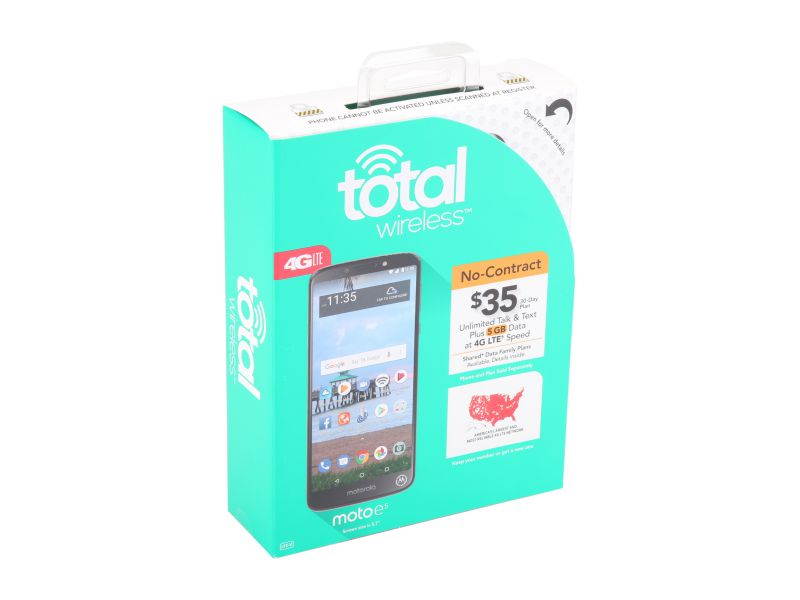Motorola Moto E5 Total Wireless Prepaid Cell Phone