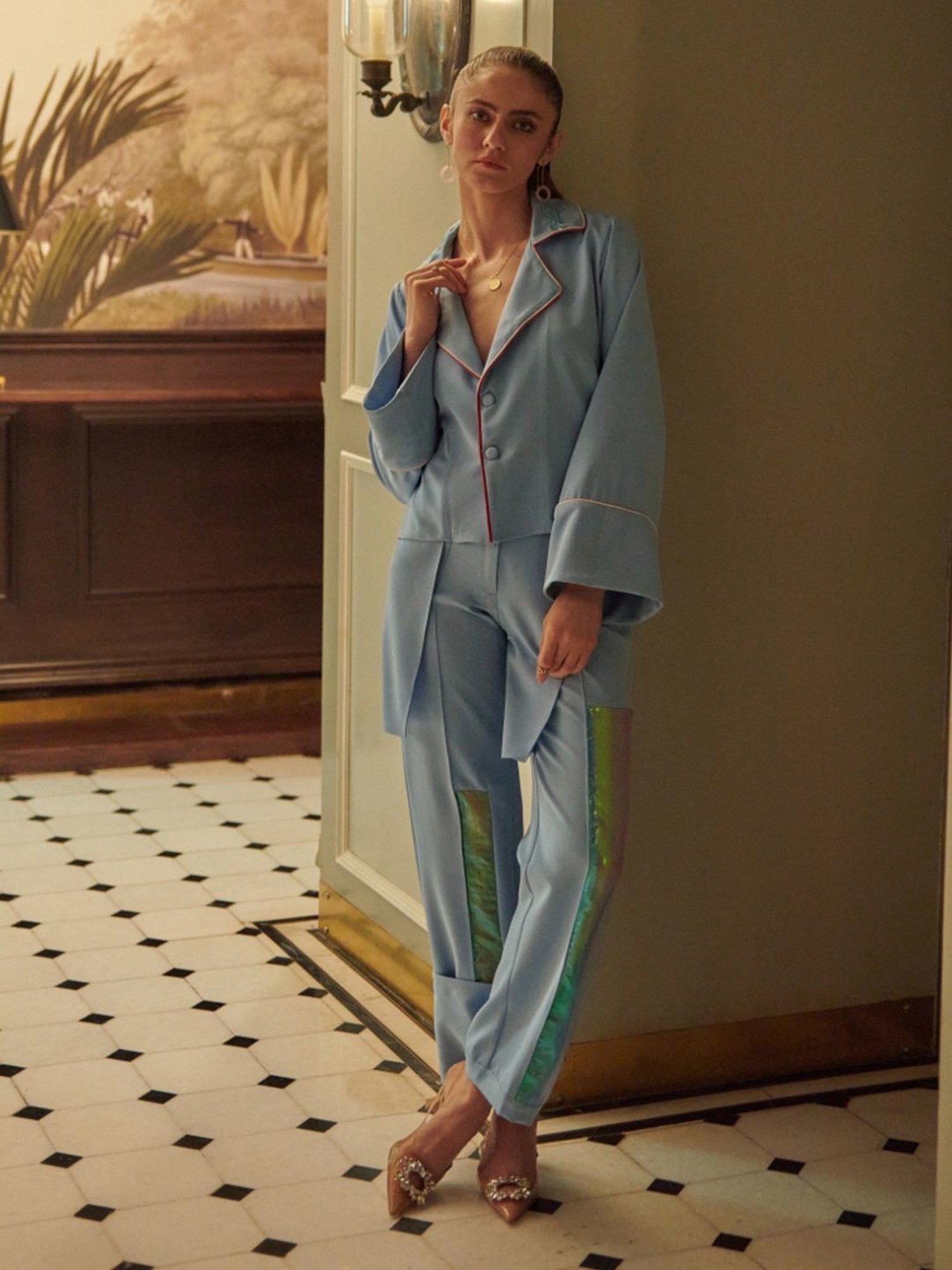 Cin Cin Blue Audace Party Edit Como Shirt