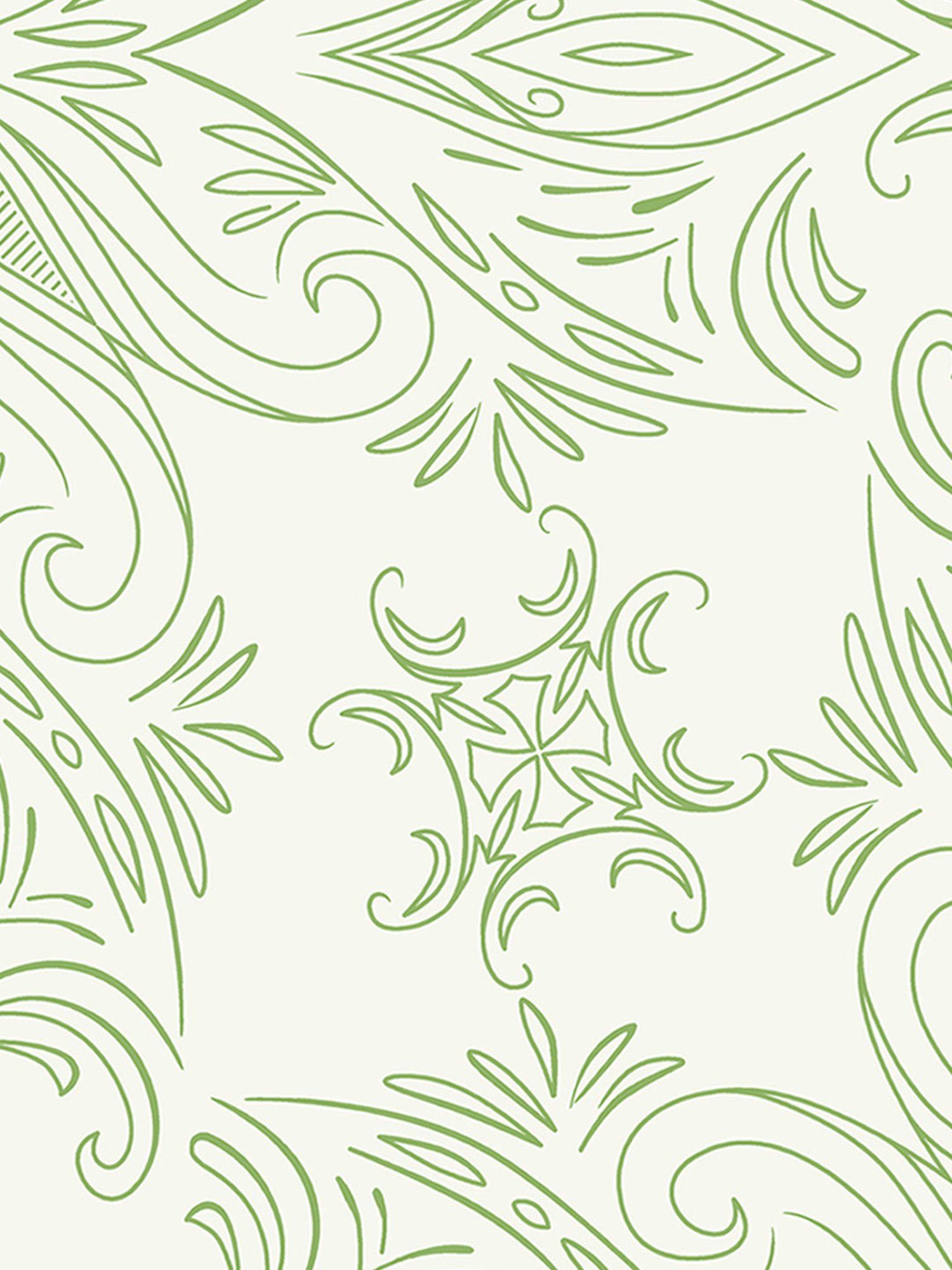 Welspun Printed Beige Cotton Double Bedsheet with 2 Pillow Covers