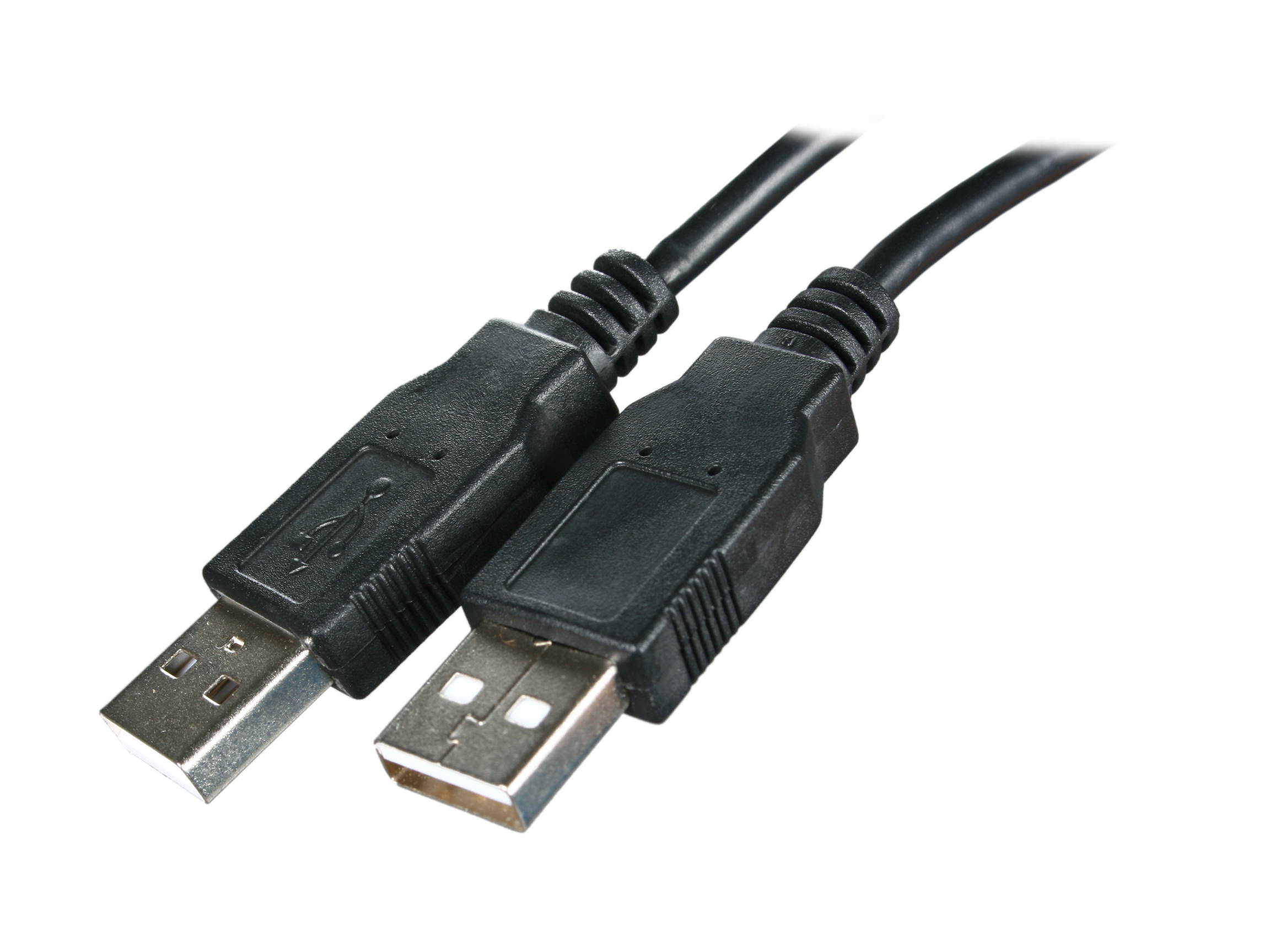 BYTECC USB2-3AA-K USB 2.0 Cable Type A Male to Type A Male Black Color