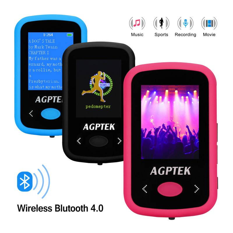 Slick MP518 1.8" LCD Digital Music/Video Player Voice Recorder microSD 4GB