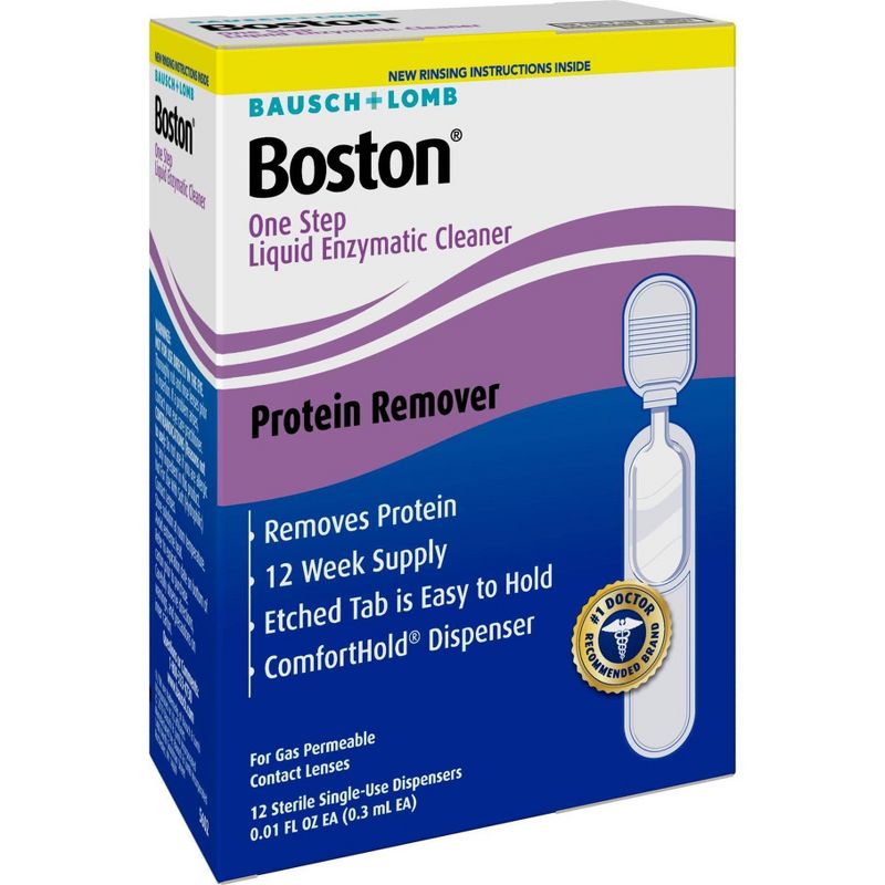 Boston One Step Liquid Enzymatic Cleaner - 12ct