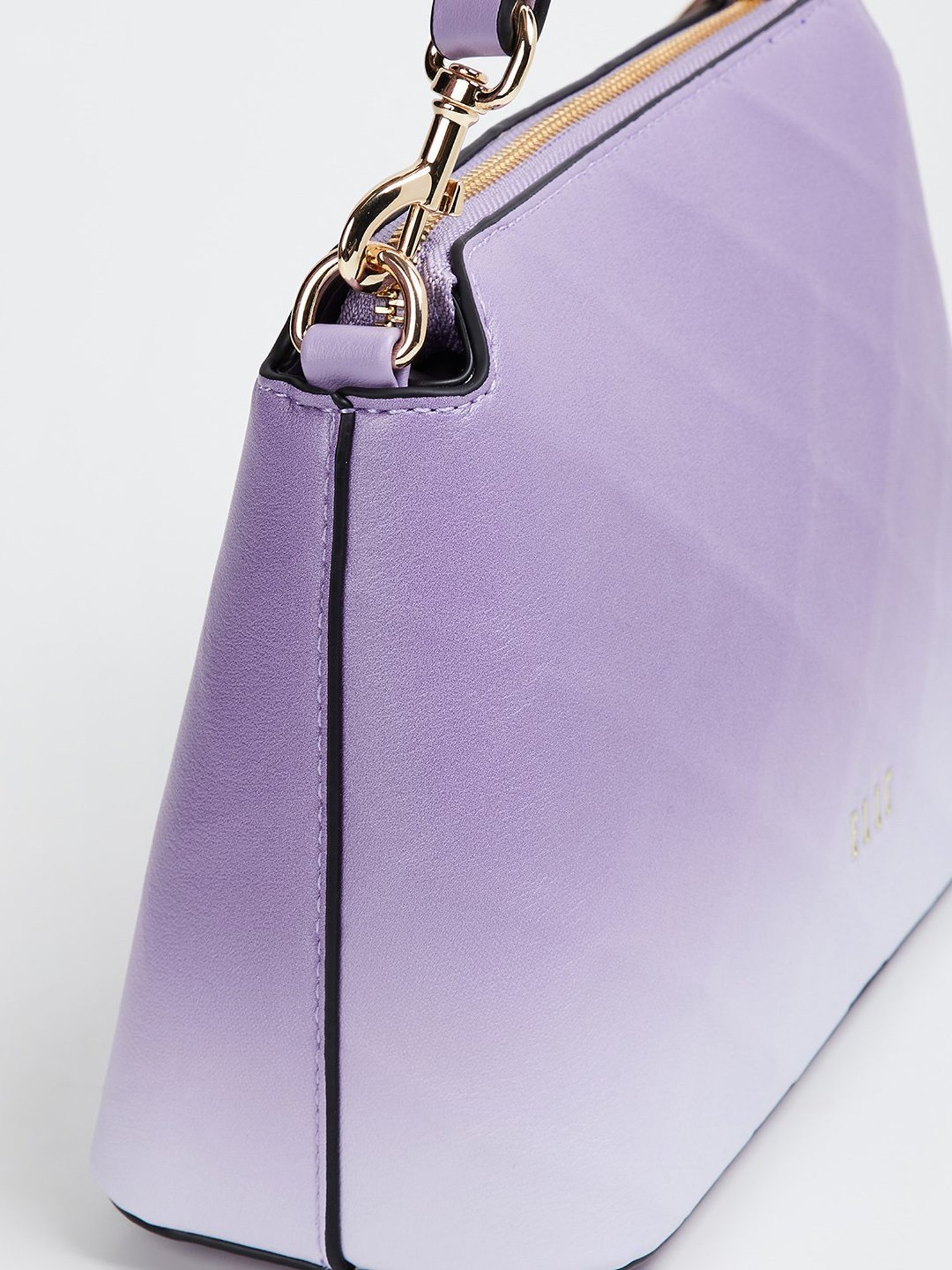 Elle Lilac Textured Shoulder Bag