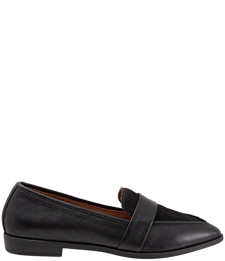 Bueno Barnes Leather Calf Hair Loafers