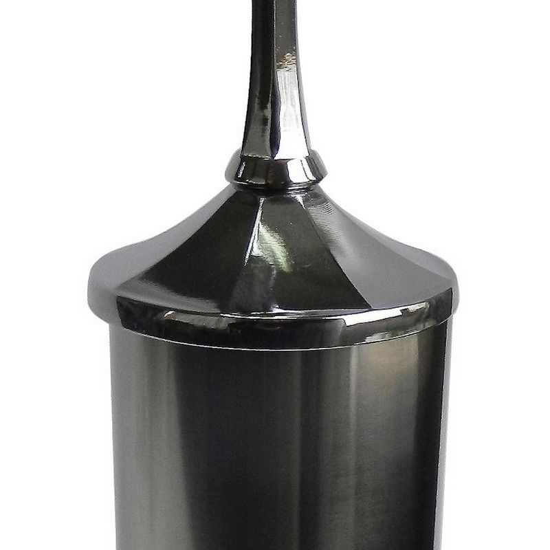 Toilet Brush and Holder Steel - Elegant Home Fashions