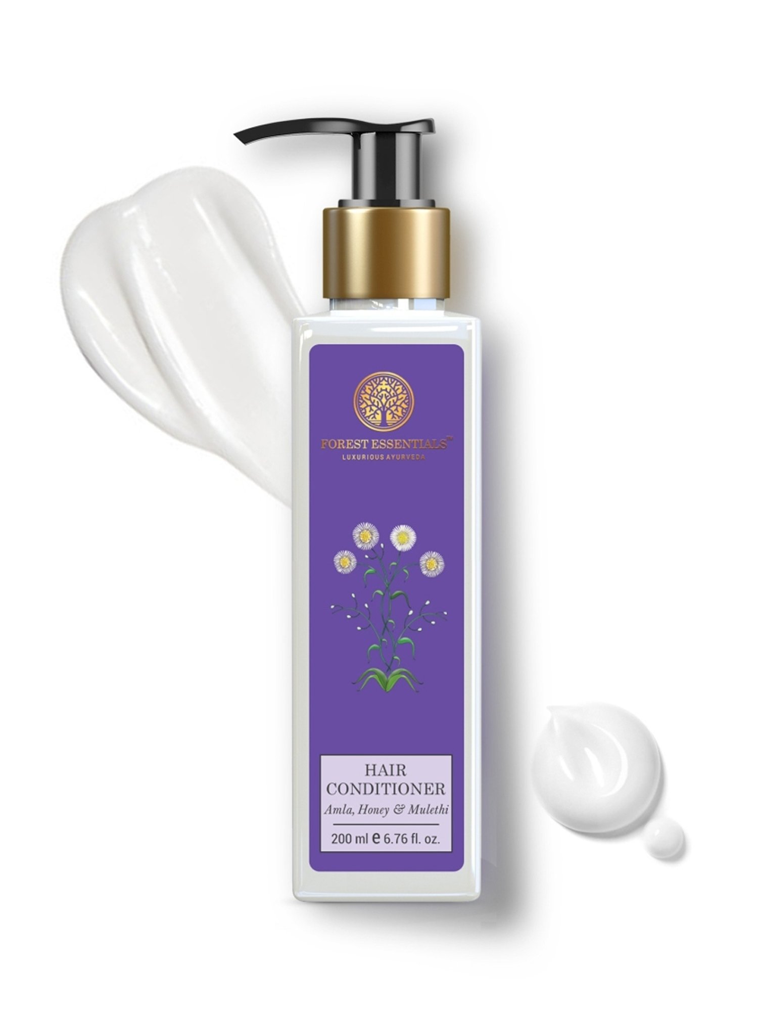 Forest Essentials Amla Honey & Mulethi Ayurvedic Hair Conditioner - 200 ml