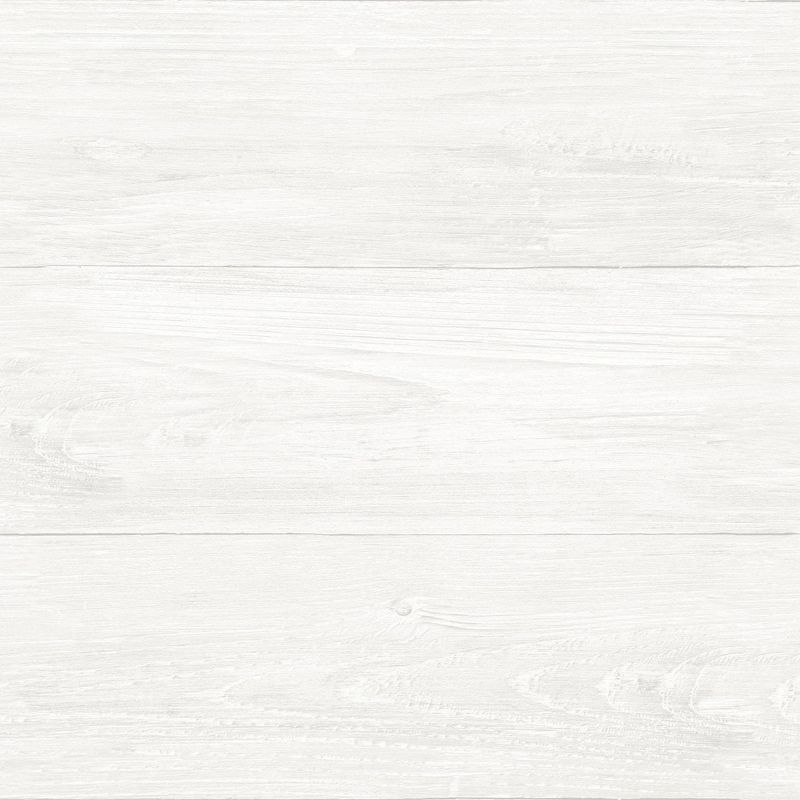 NuWallpaper Reclaimed Shiplap Peel & Stick Wallpaper White