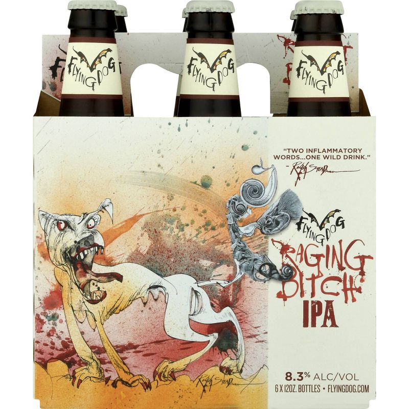 Flying Dog Raging Bitch Belgian IPA Beer - 6pk/12 fl oz Bottles