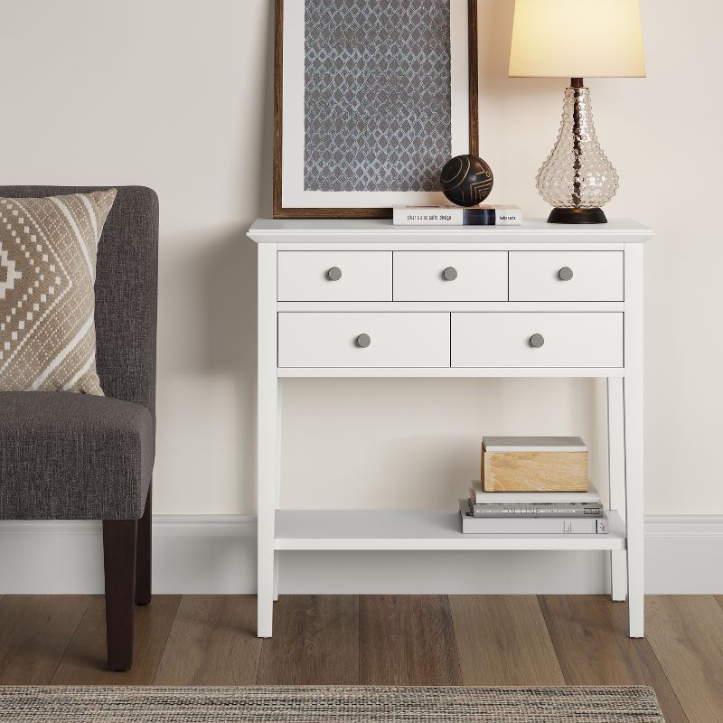 Demilune Hall Stand - Chocolate Cherry - Leick Home