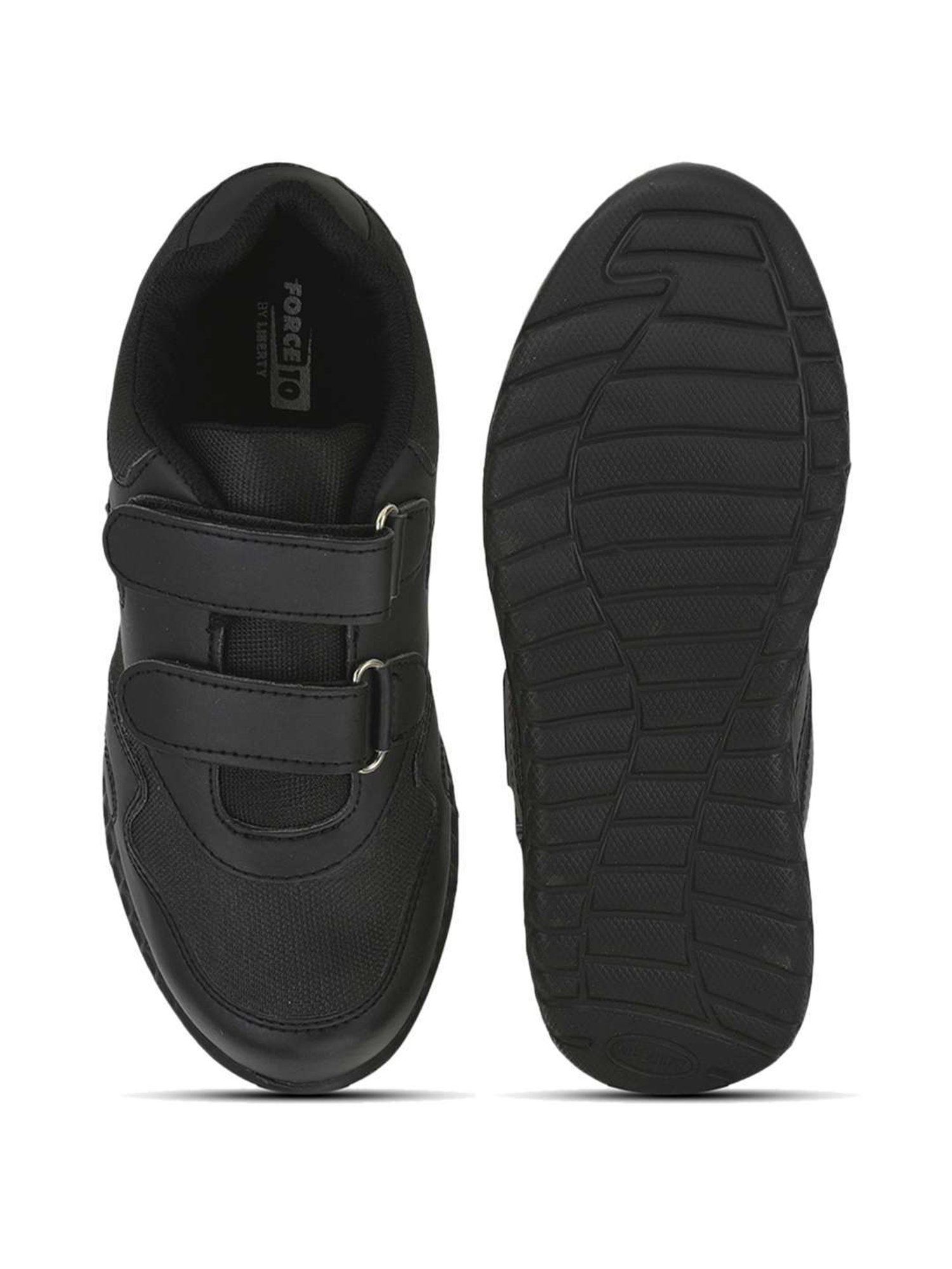 Force 10 By Liberty Kids White School Shoes