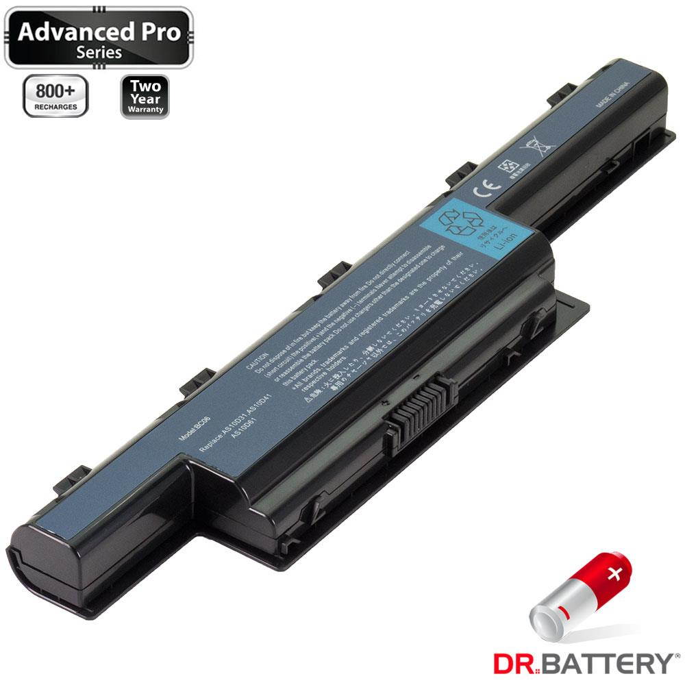 Dr. Battery Replacement Laptop Battery (Samsung SDI 5200mAh) - Acer Aspire 4250 / 4551 / 4752 / AS10D31 / AS10D41 / AS10D51 / AS10D81