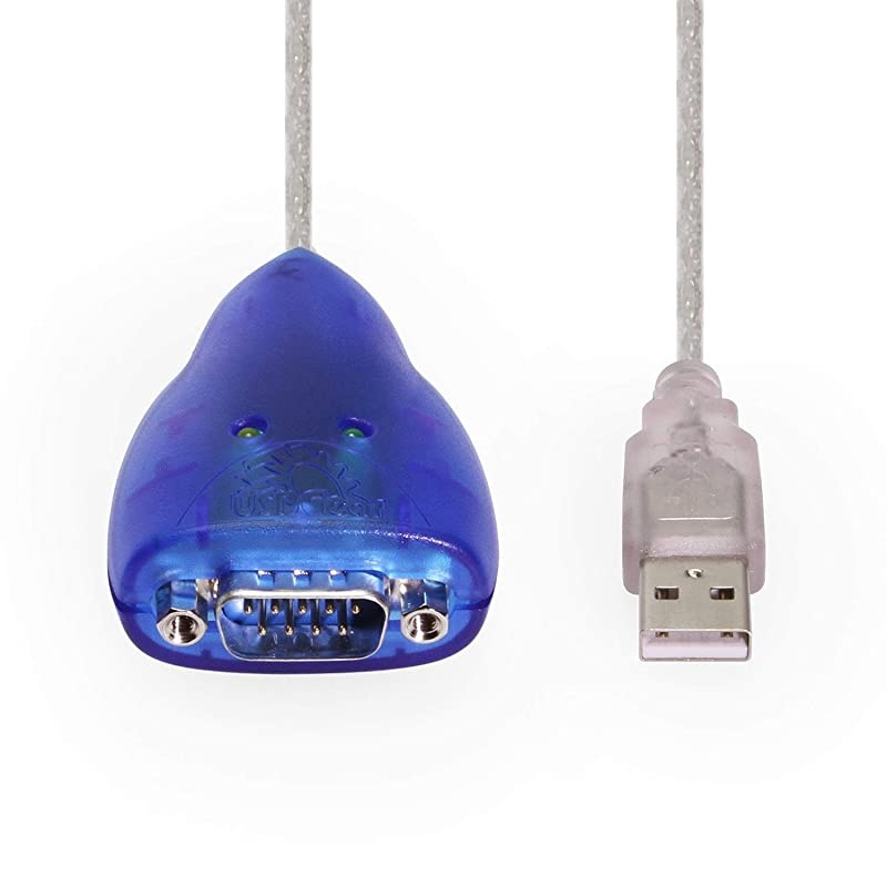 USB to Serial Adapter RS232 DB9 Male Windows 10 8 7 and Mac