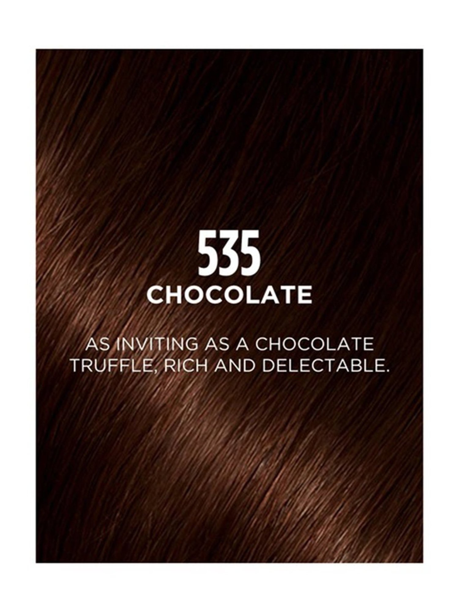 L'Oreal Paris Casting Creme Gloss Hair Color Chocolate 535 - 87.5 gm + 72 ml