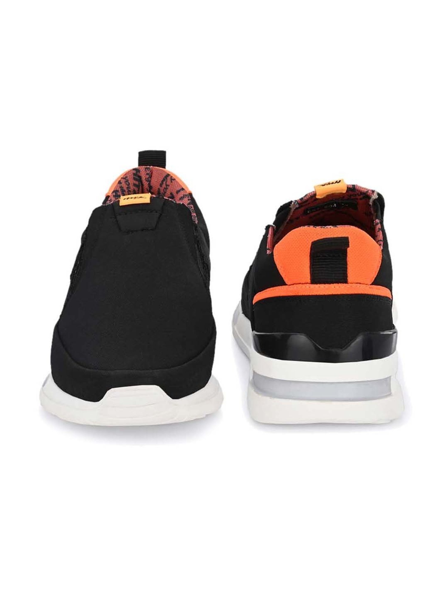 Hitz Men's Black Casual Loafers