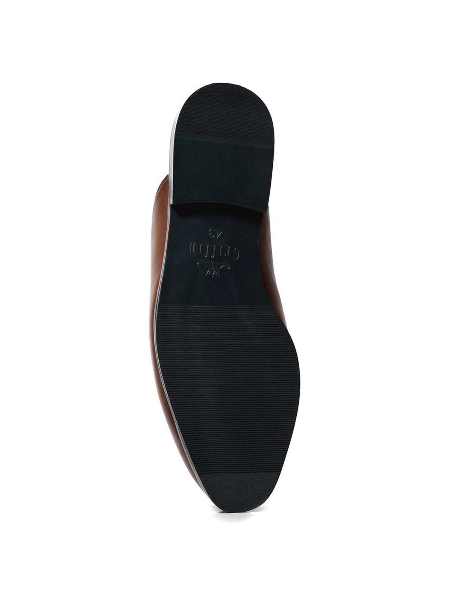 Griffin Men's Tan Mule Shoes