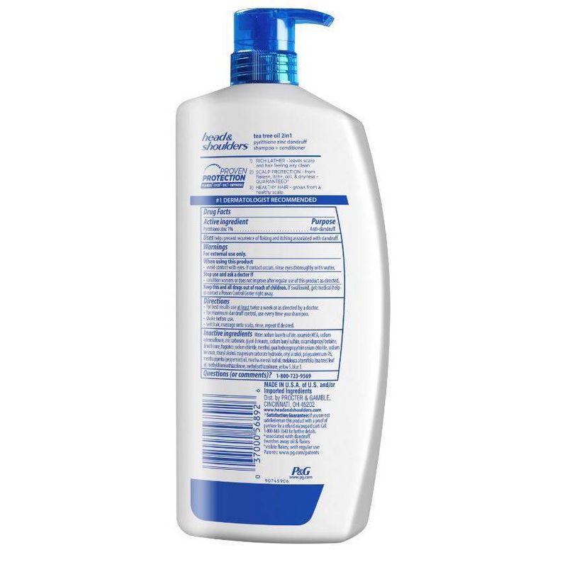 Head & Shoulders Tea Tree Oil 2-in-1 Shampoo and Conditioner - 32.1 fl oz