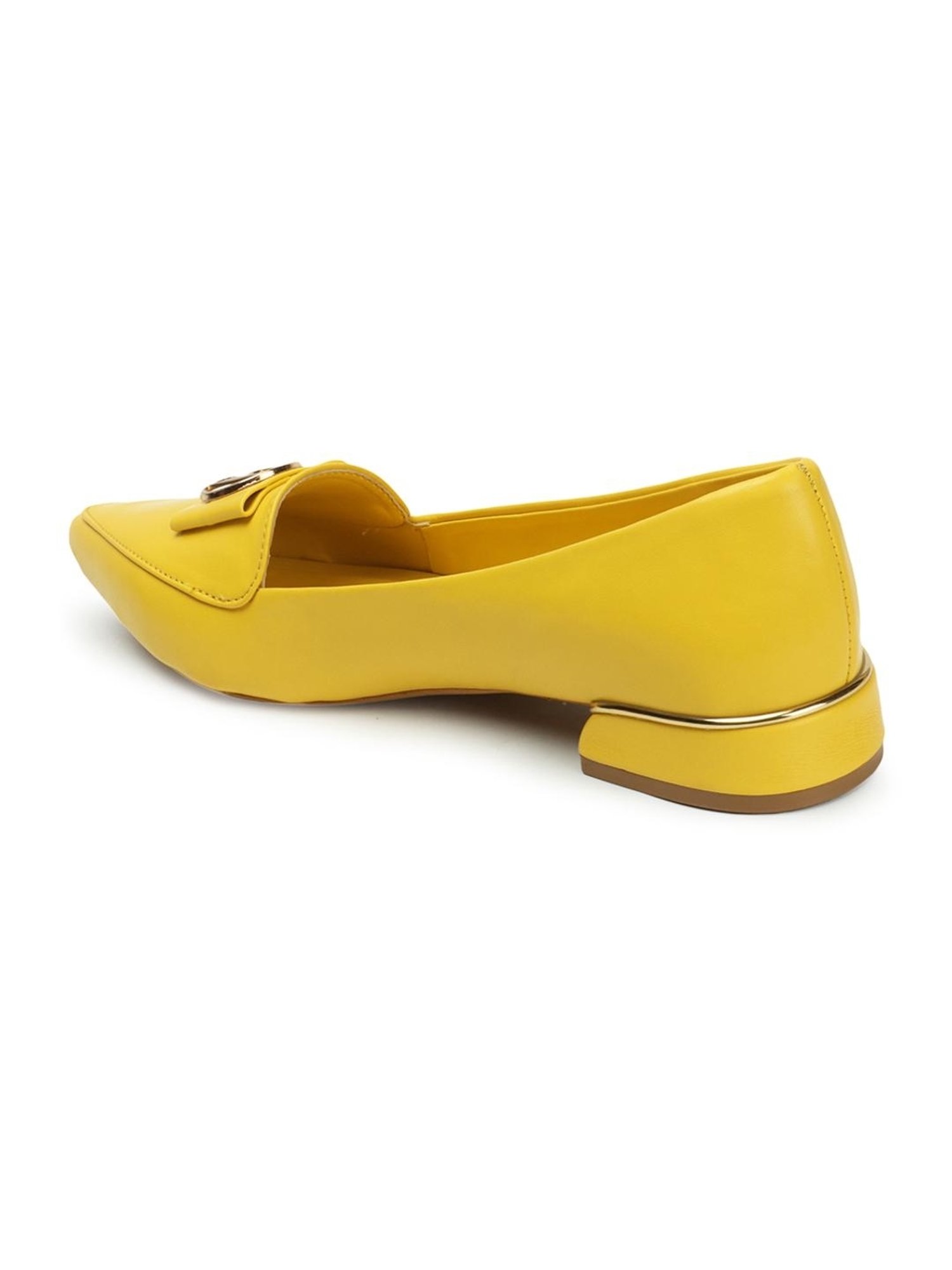 Elle Women's Yellow Casual Pumps