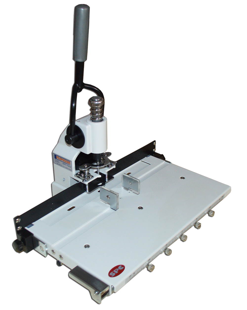 Intsupermai Paper Hole Drill Punch Machine 1/4" 6mm Hole 300 Sheets Two Cut Die Moulds