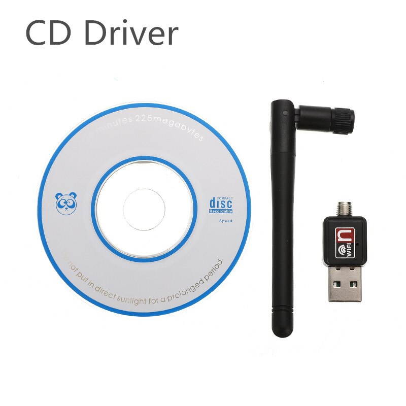 1 pcs Wireless USB Wifi Adapter 150Mbps 2dB WiFi Dongle 802.11b/n/g Wi fi Receiver Network Card Wi Fi Ethernet Mini