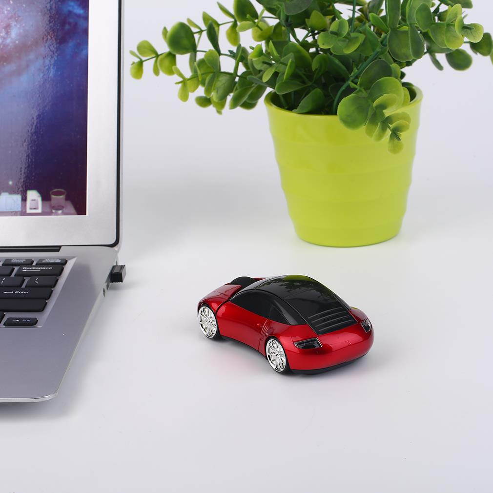 HXSJ Ergonomic Optical Office 2.4G Wireless Gaming Mouse Mice Adjustable 2400 DPI with 6 Buttons for Laptop PC Notebook Computer