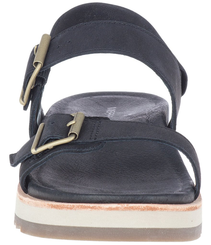 Merrell Women's Juno Leather Buckle Back-Strap Sandals