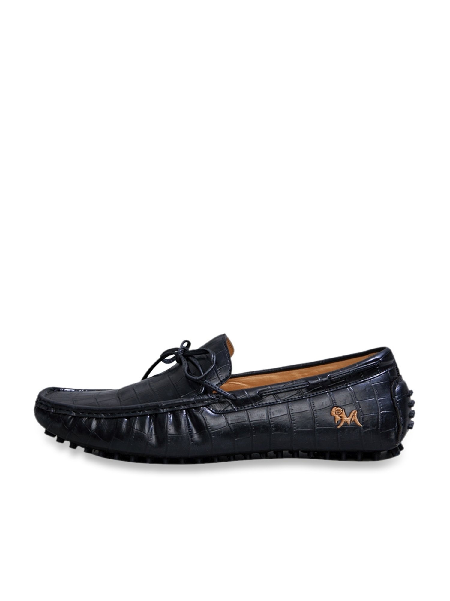 Neemans Men's The Charmers Black Boat Shoes