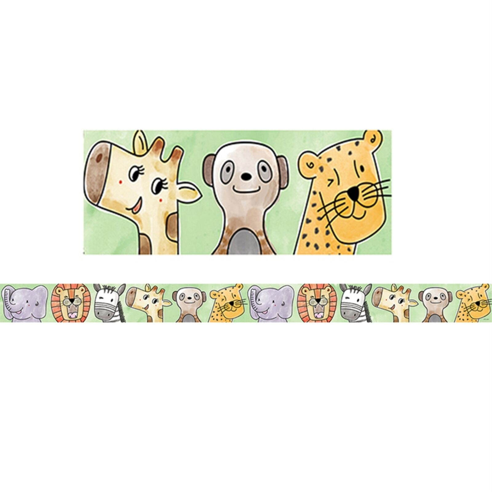 Safari Friends Border, 35 Feet