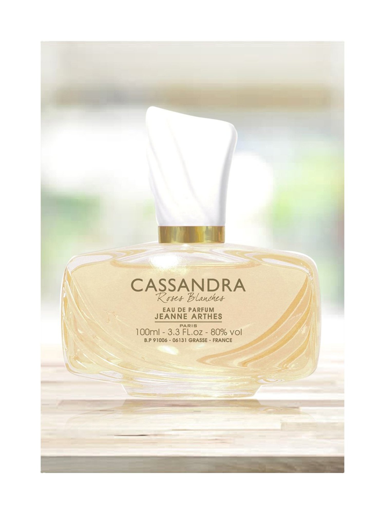 Jeanne Arthes Cassandra Roses Blanches Eau de Parfum for Women - 100 ml