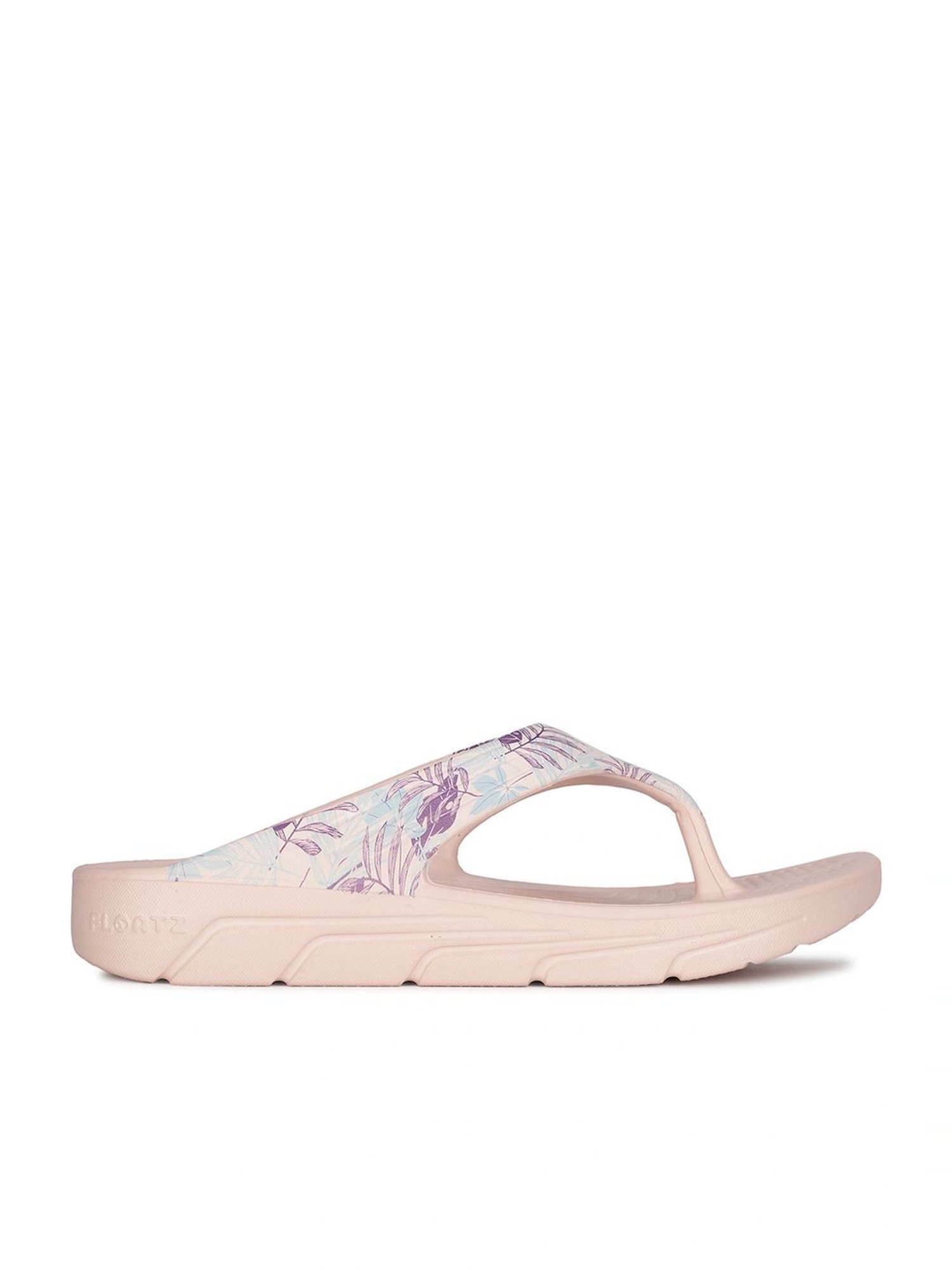 Floatz by Bata Women's PRINT Pink Flip Flops