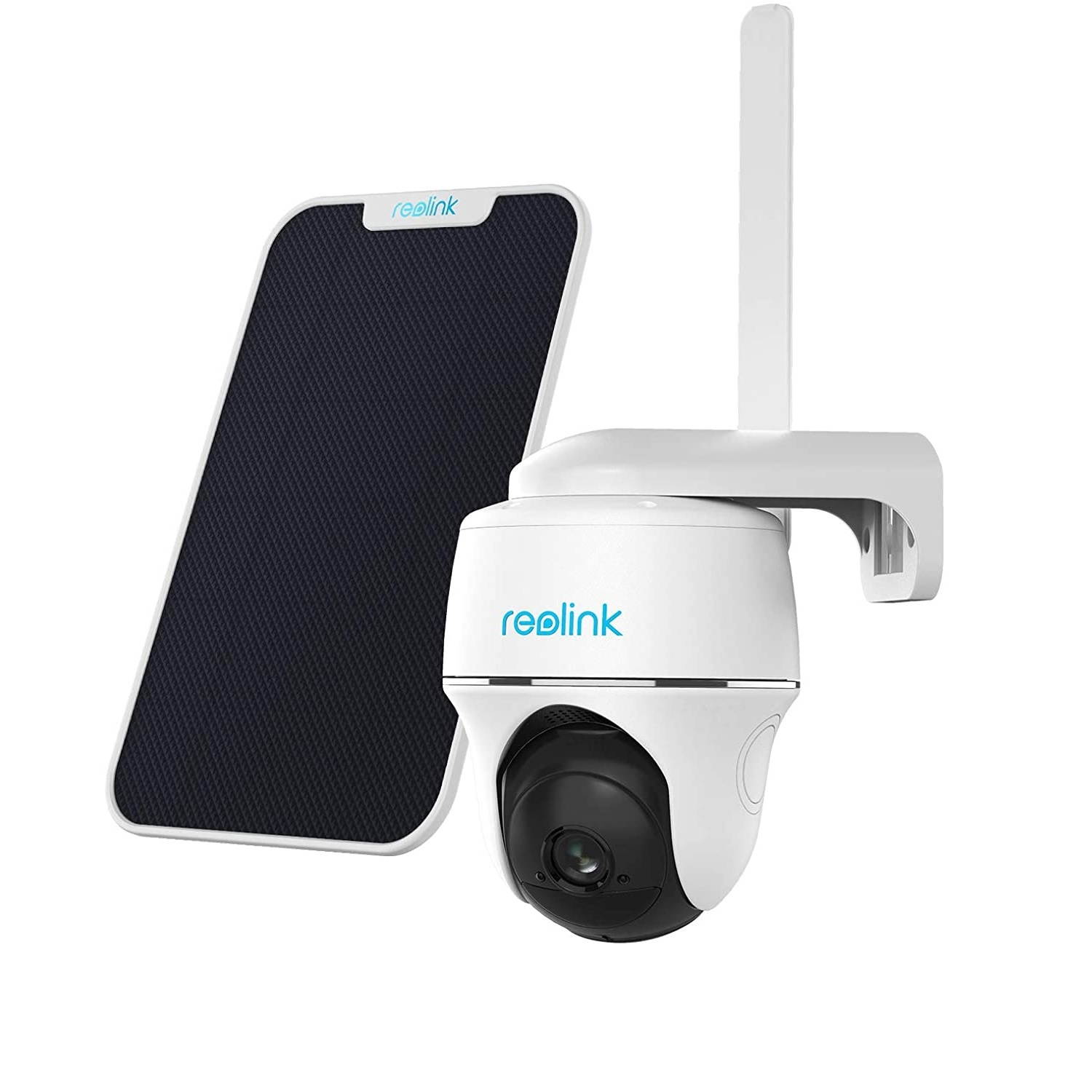 Outdoor Security Camera System Pan Tilt 3G/4G LTE Solar Battery Powered Camera, 1080P Starlight Night Vision, 2-Way Audio, PIR Motion Detection, No WiFi, No Wires, Reolink Go PT with Solar Panel