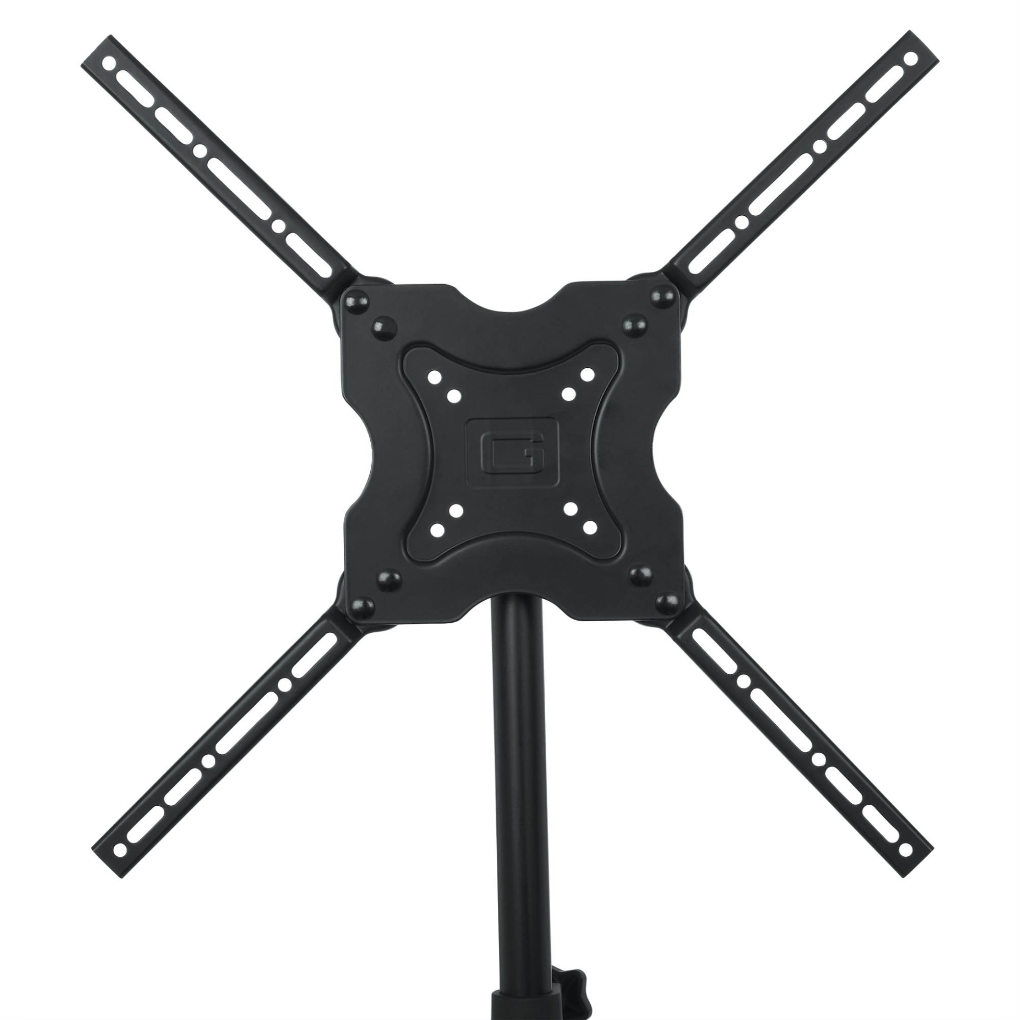 Gator Cases Deluxe Quadpod A/V Stand with LiftEEZ Piston for 65" Displays, Black