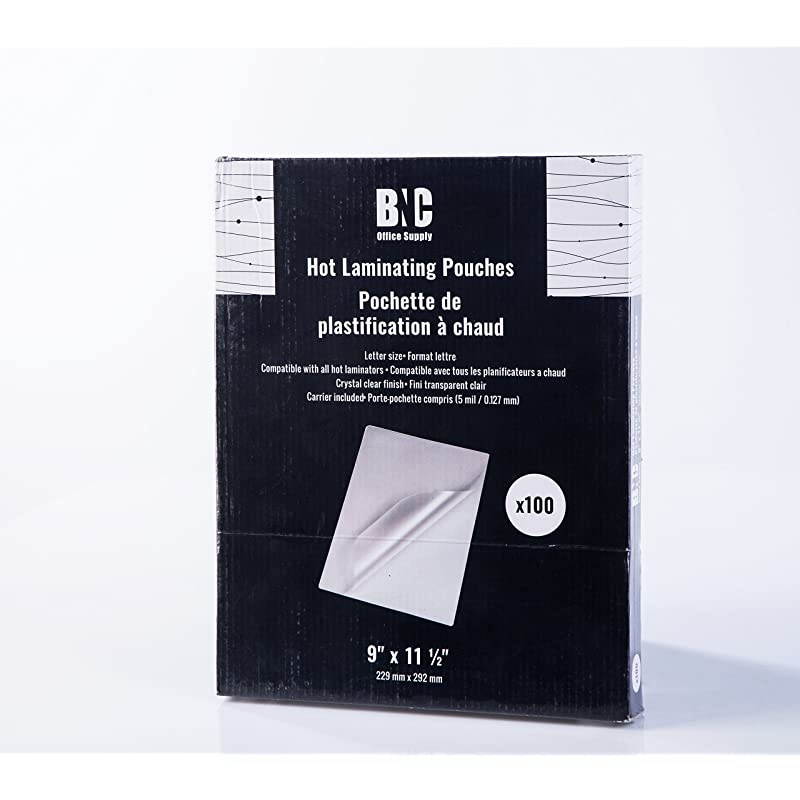 Thermal Laminating Pouches 5 Mil Thick 100 Pack Letter Size
