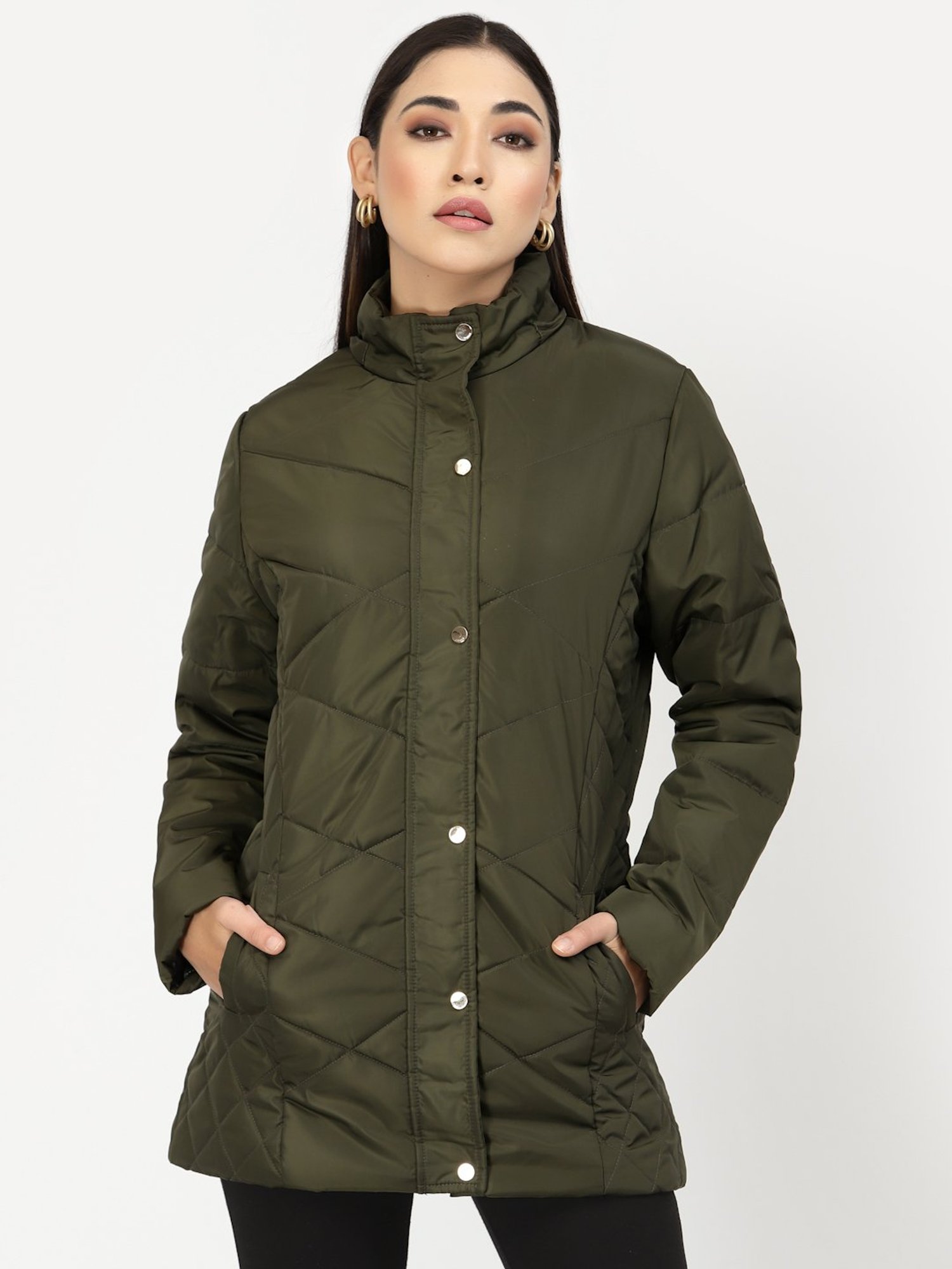 Juelle Olive Parka Jacket