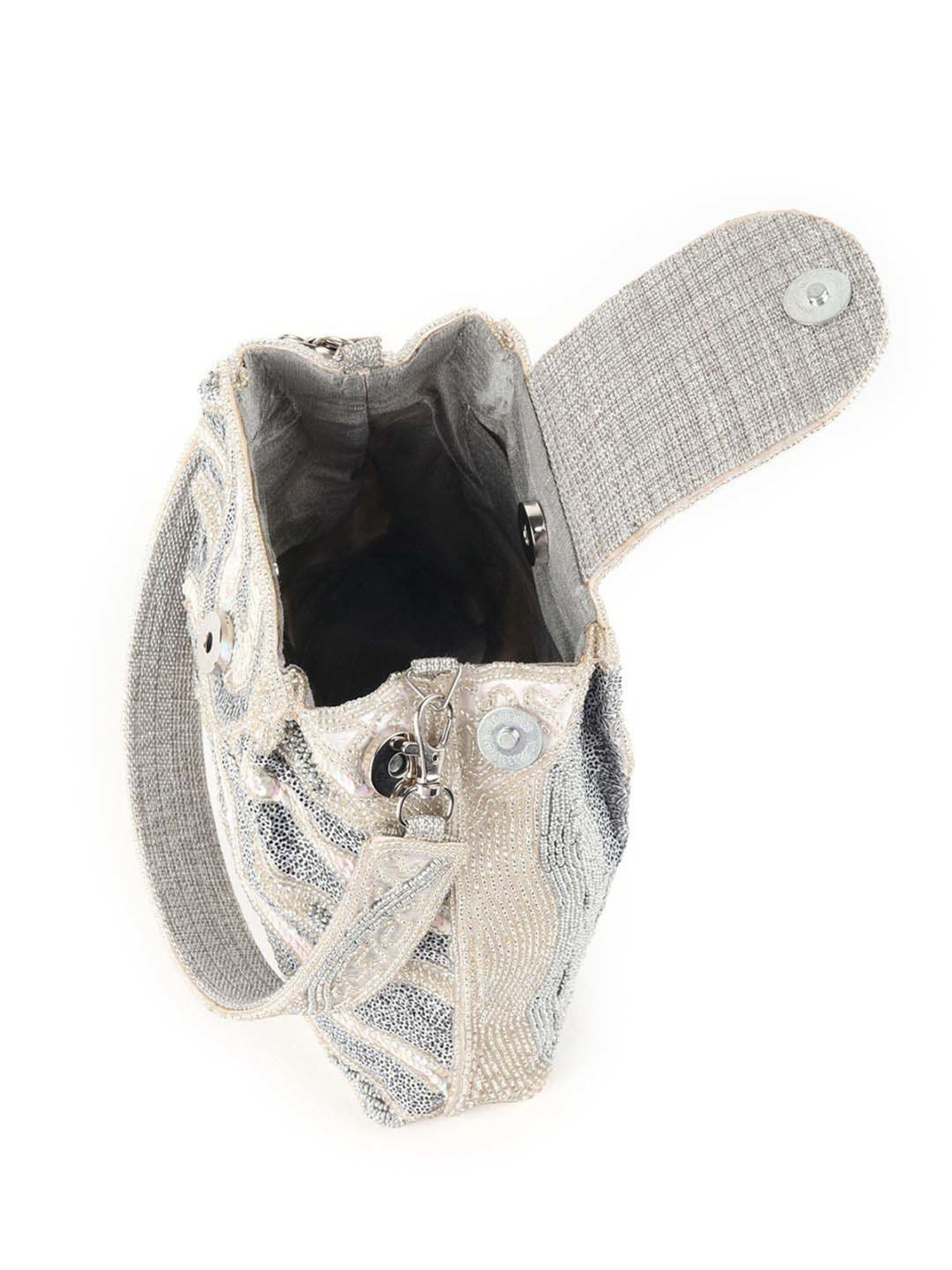 Odette Multicolor Embroidered Handbag