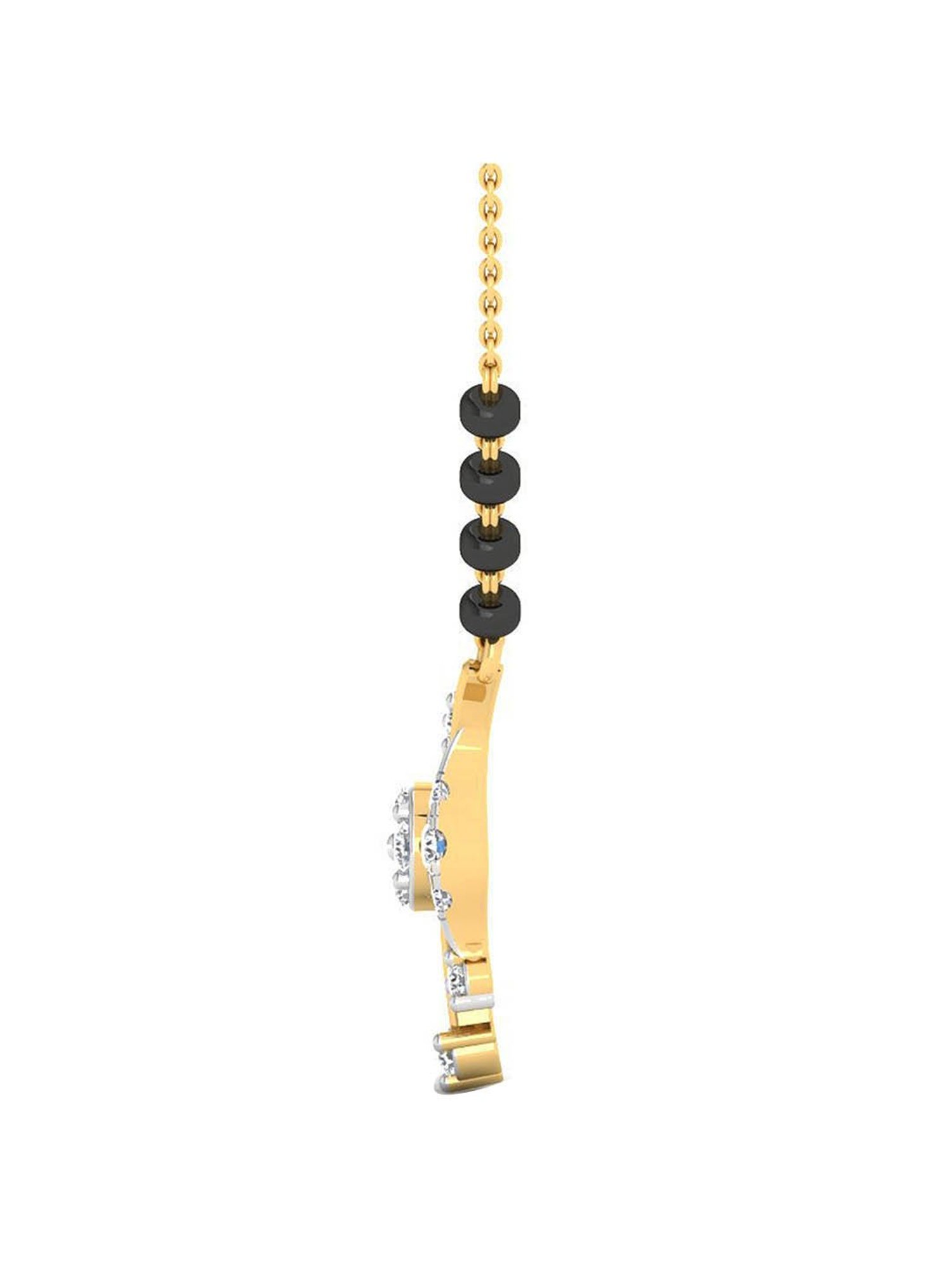 Waman Hari Pethe Jewellers 18k Gold & Diamond Mangalsutra for Women