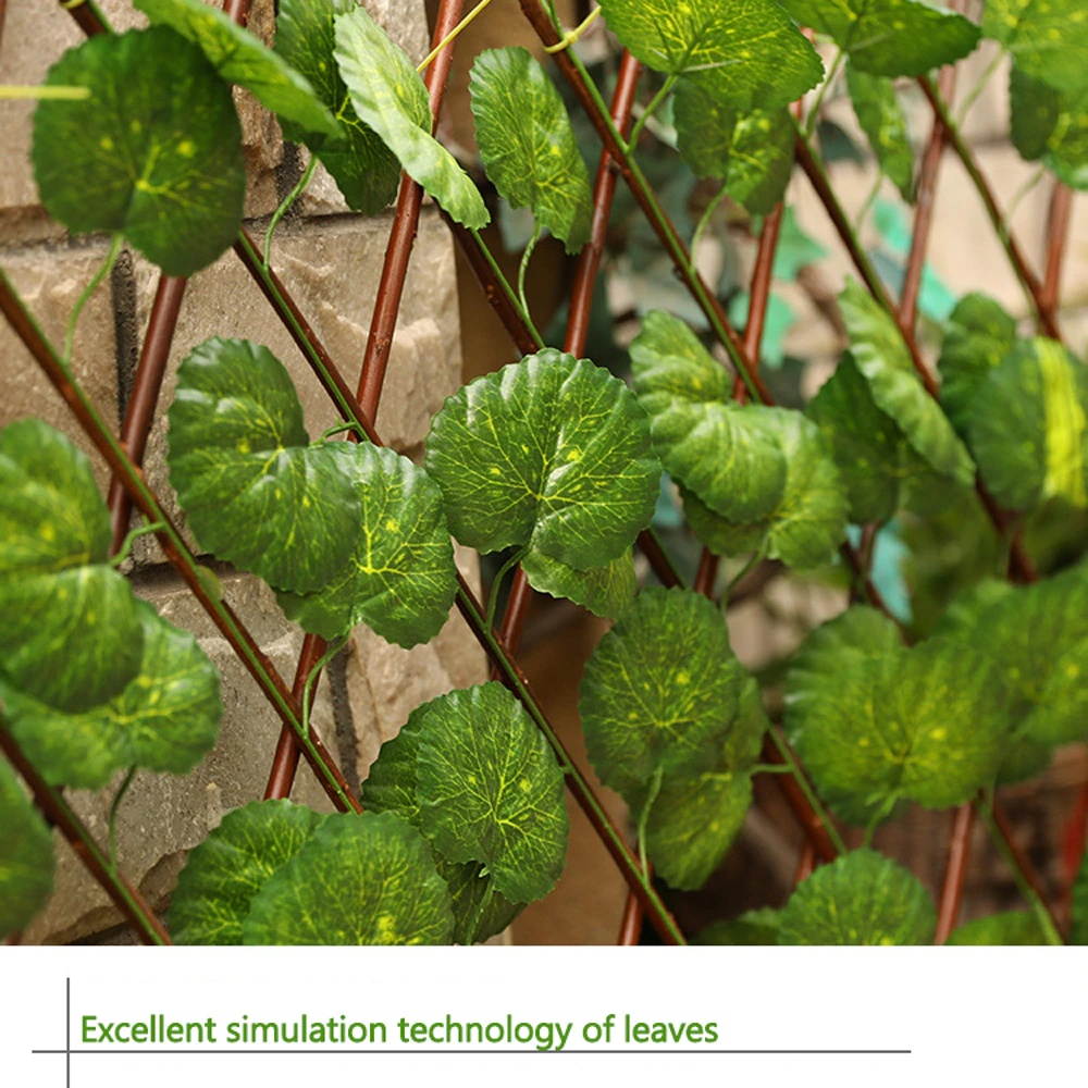 Expandable Courtyard Fence Home Retractable Artificial Garden Fence Gardening Decorative Tools Home Yard Balcony Fence