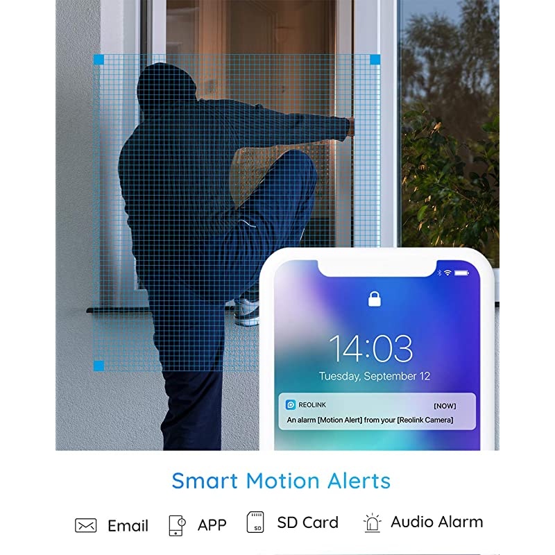 Outdoor Security Camera, Rechargeable Battery-Powered WiFi Camera Waterproof, 1080P HD Night Vision, 2-Way Audio, Support Google Assistant/Cloud/Local SD Storage, Argus Eco
